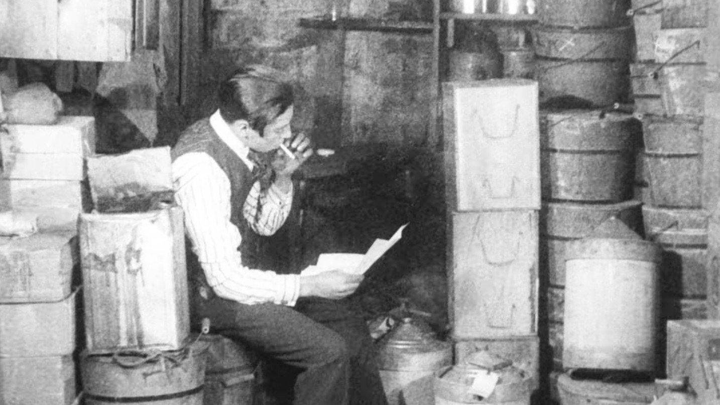 An Unbeliever Convinced 1922 movie scene