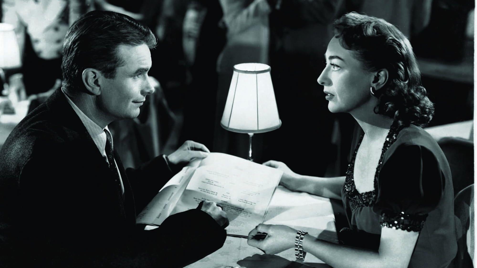 The Damned Don't Cry 1950 movie scene