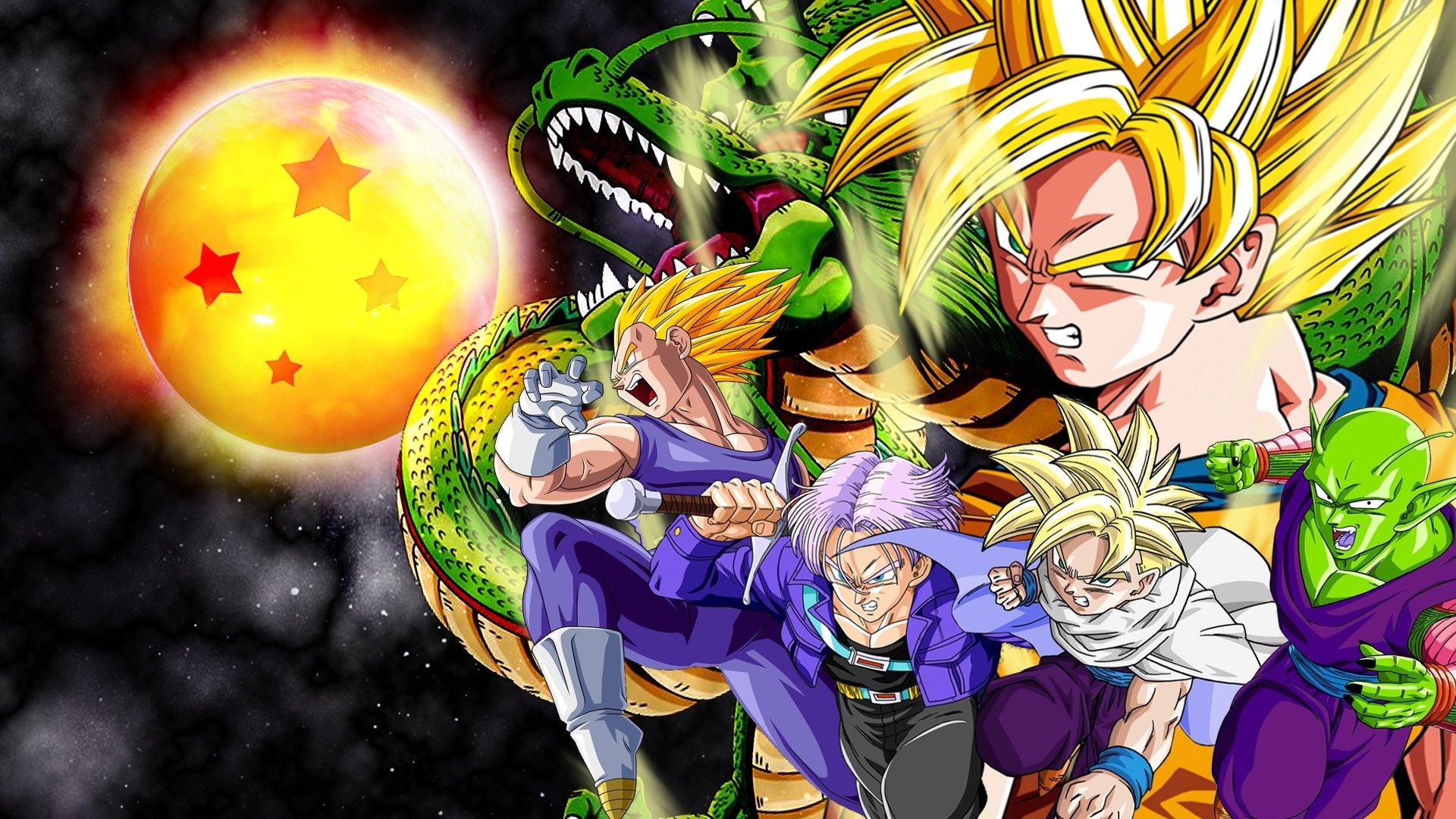 The World of Dragon Ball Z 2000 movie scene
