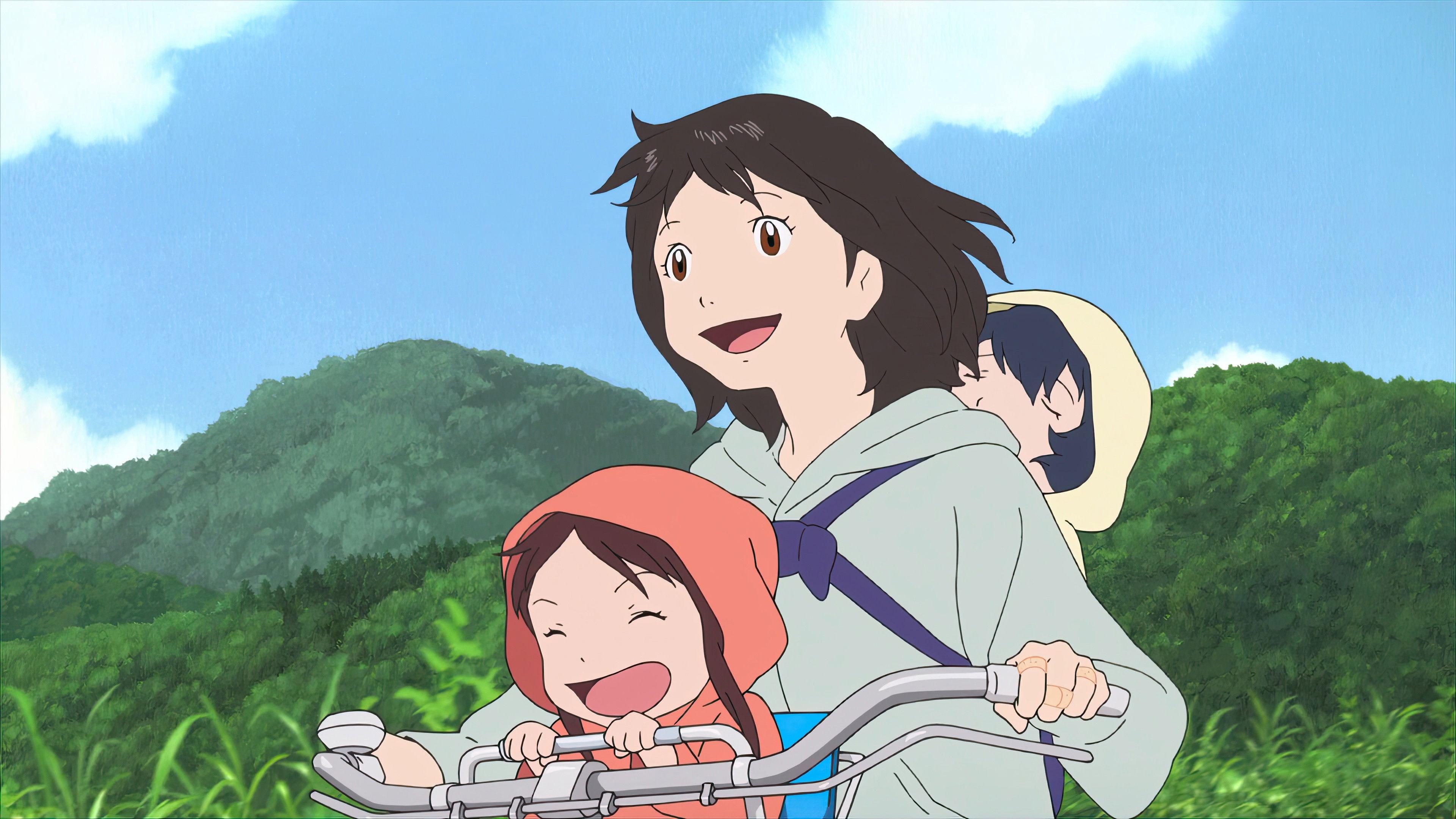 Wolf Children 2012 movie scene