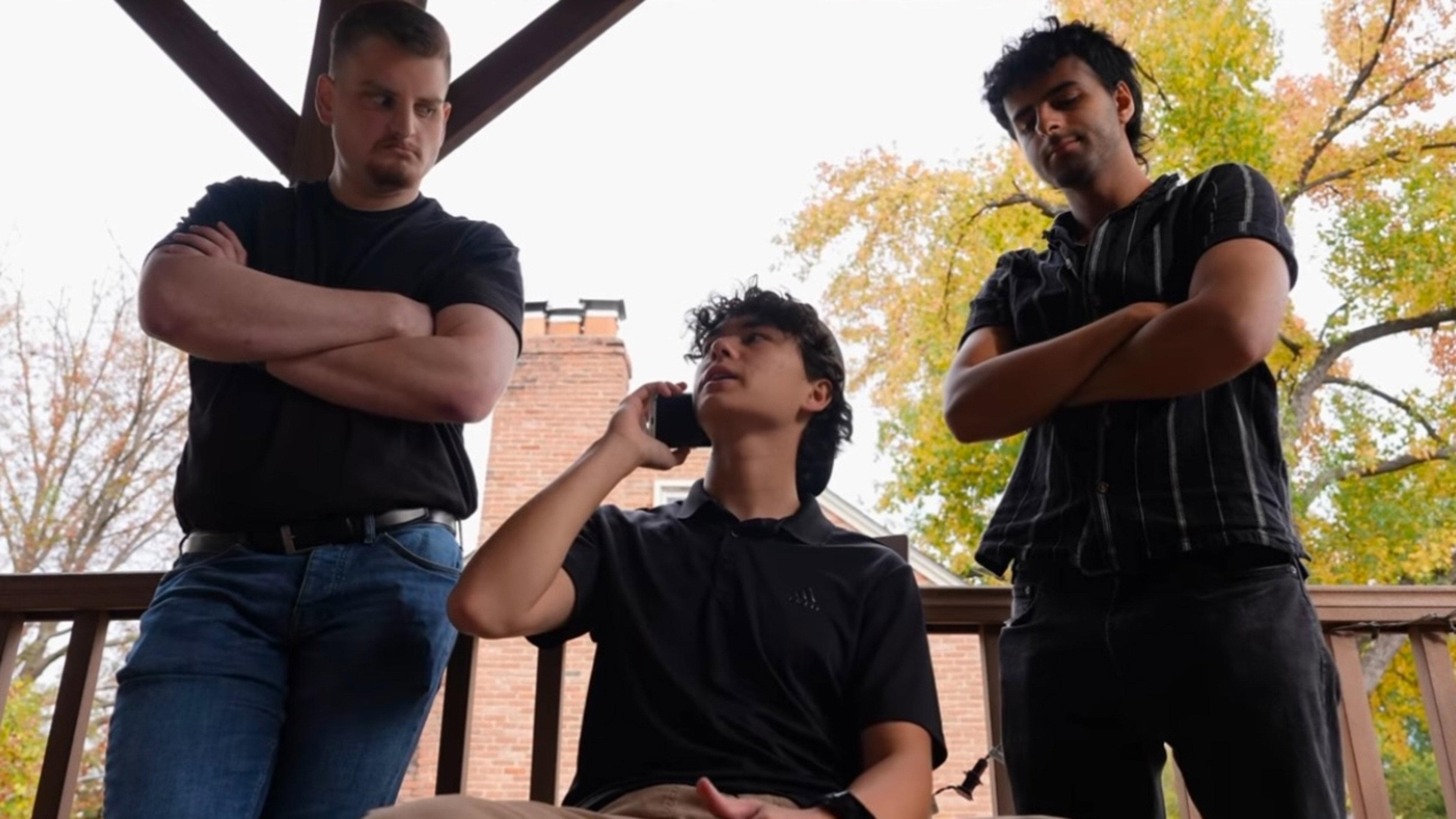 The Balcony 2024 movie scene