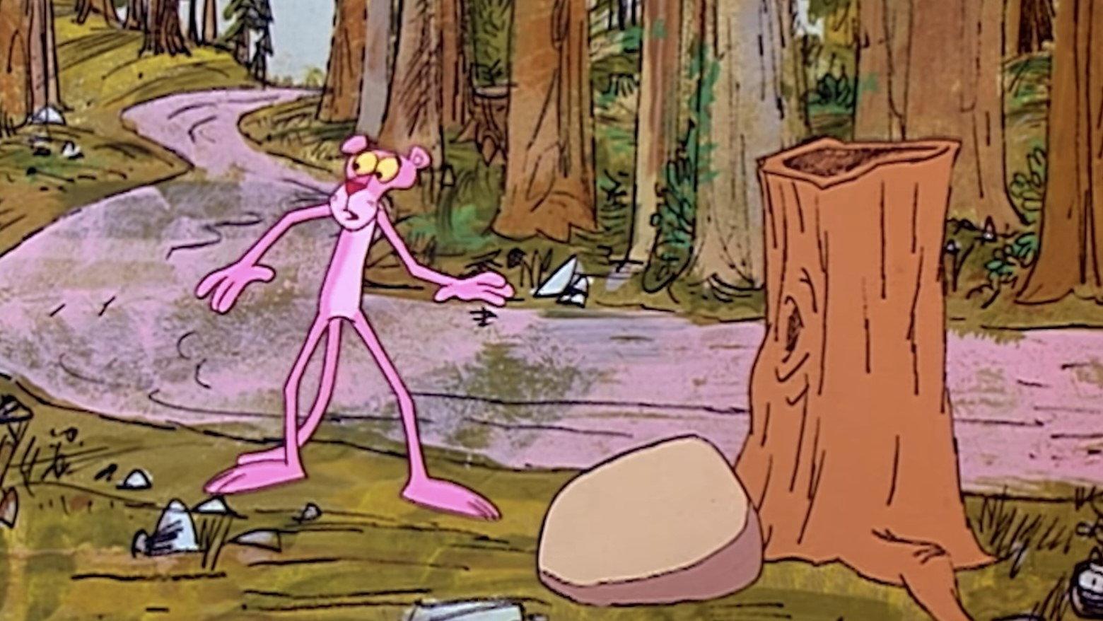 Pink Is a Many Splintered Thing 1968 movie scene