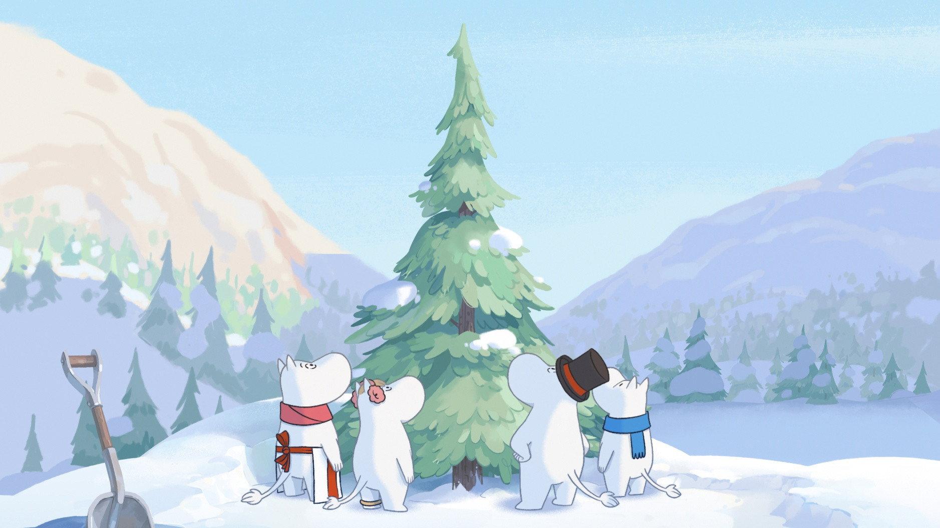 Christmas Comes to Moominvalley 2022 movie scene