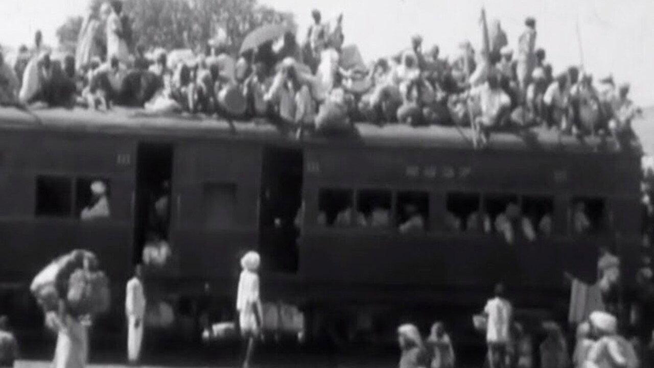 Lahore - Refugees from India 1947 movie scene
