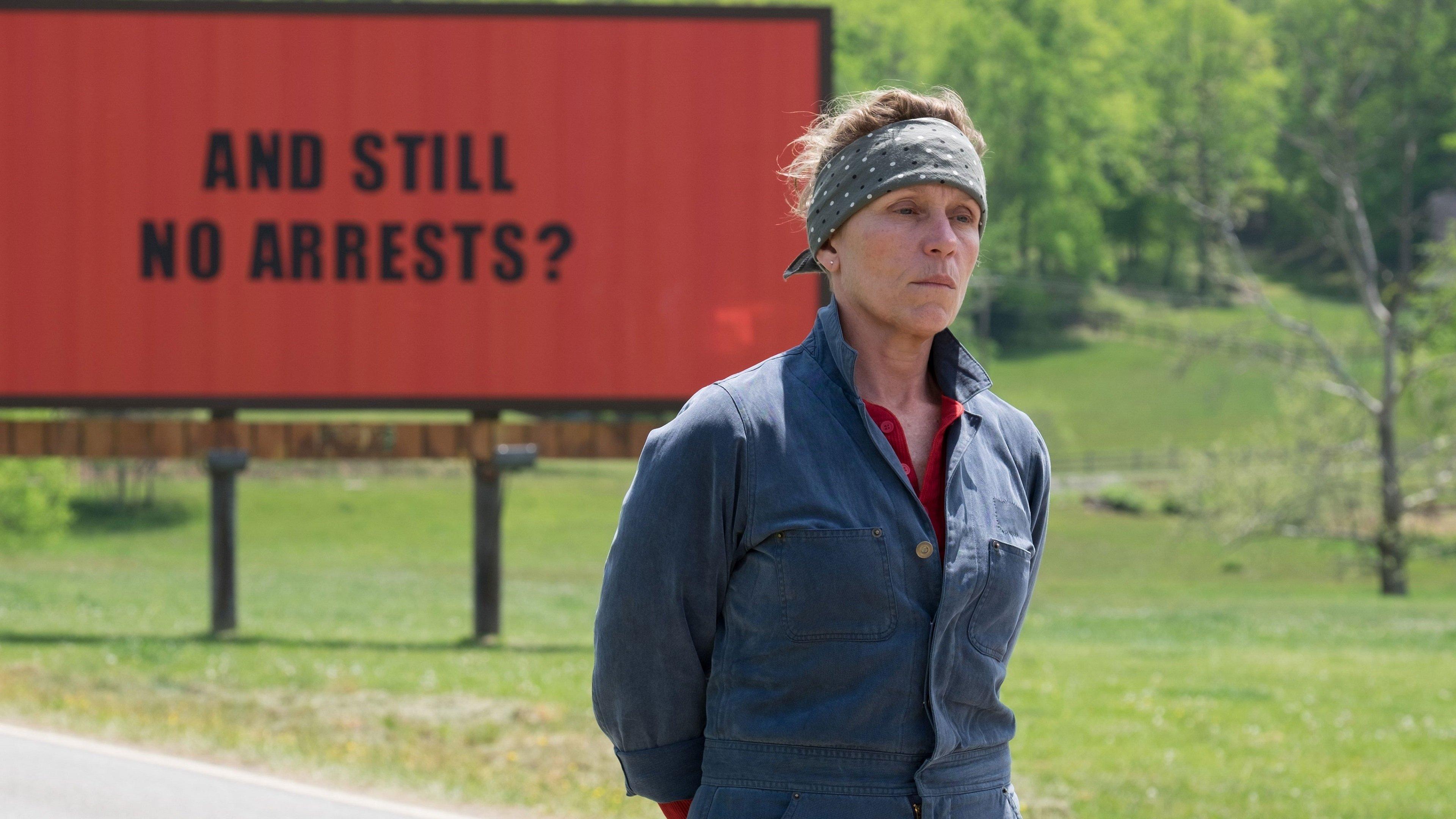 Three Billboards Outside Ebbing, Missouri 2017 movie scene