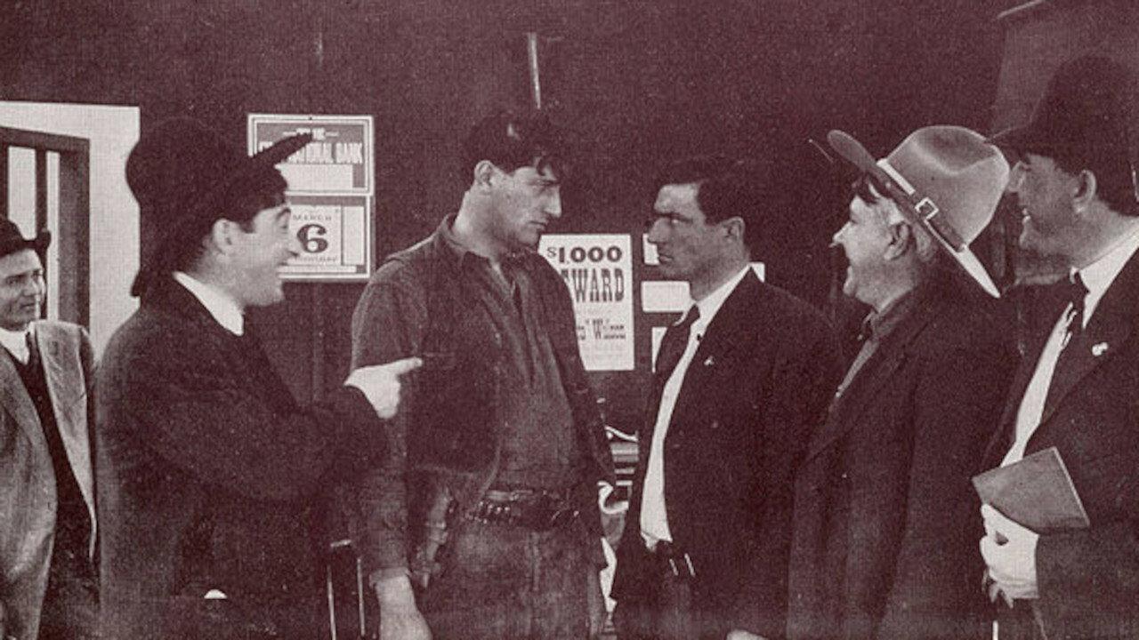 His Father's Deputy 1913 movie scene