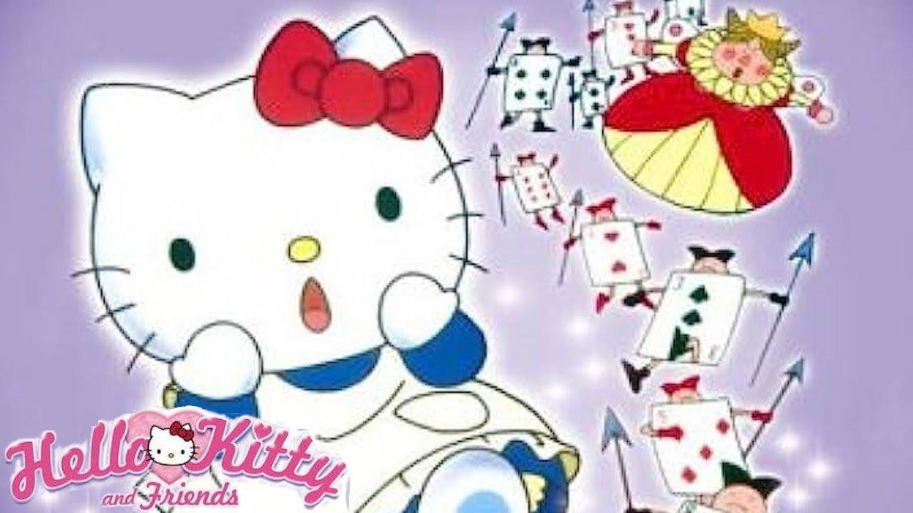 Hello Kitty in Alice in Wonderland 1993 movie scene