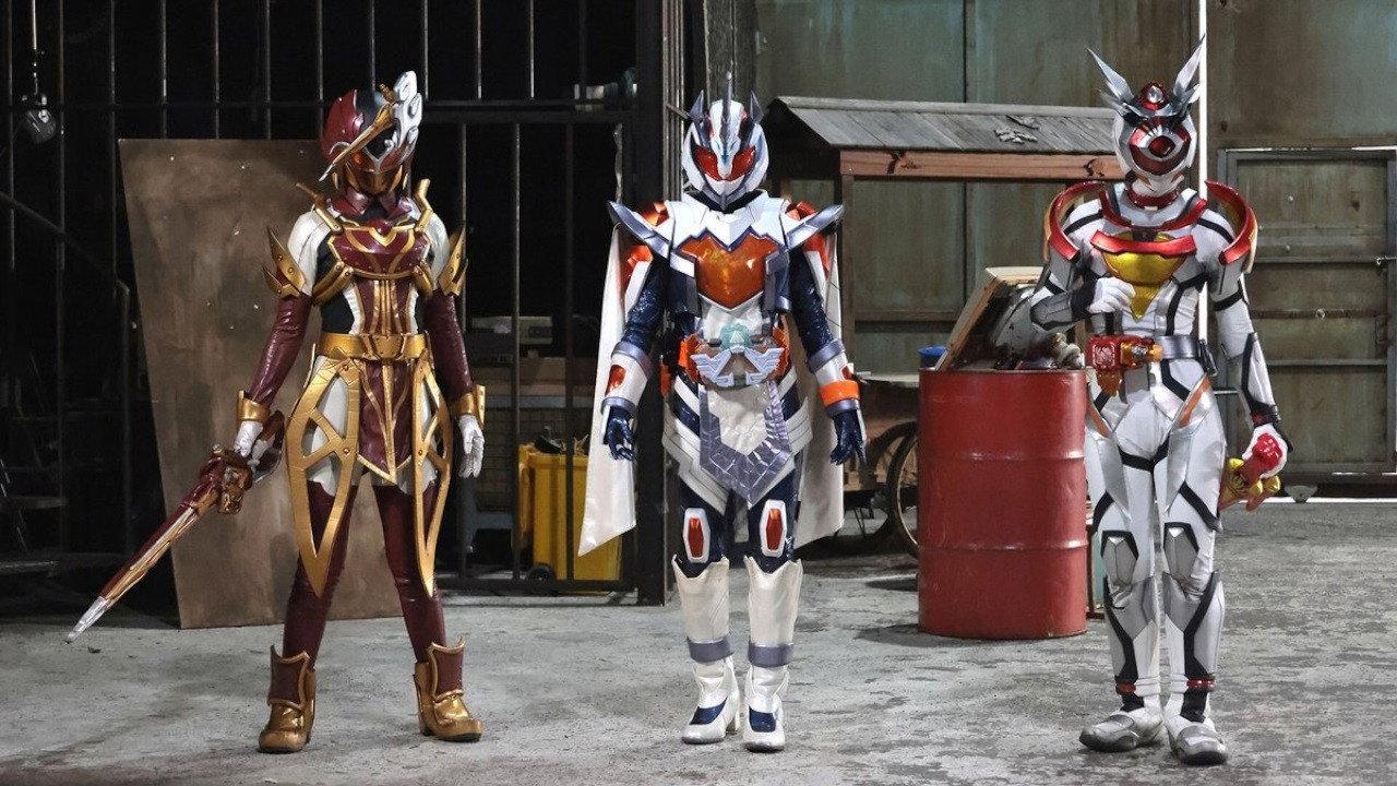 Kamen Rider Majade with Girls Remix 2025 movie scene