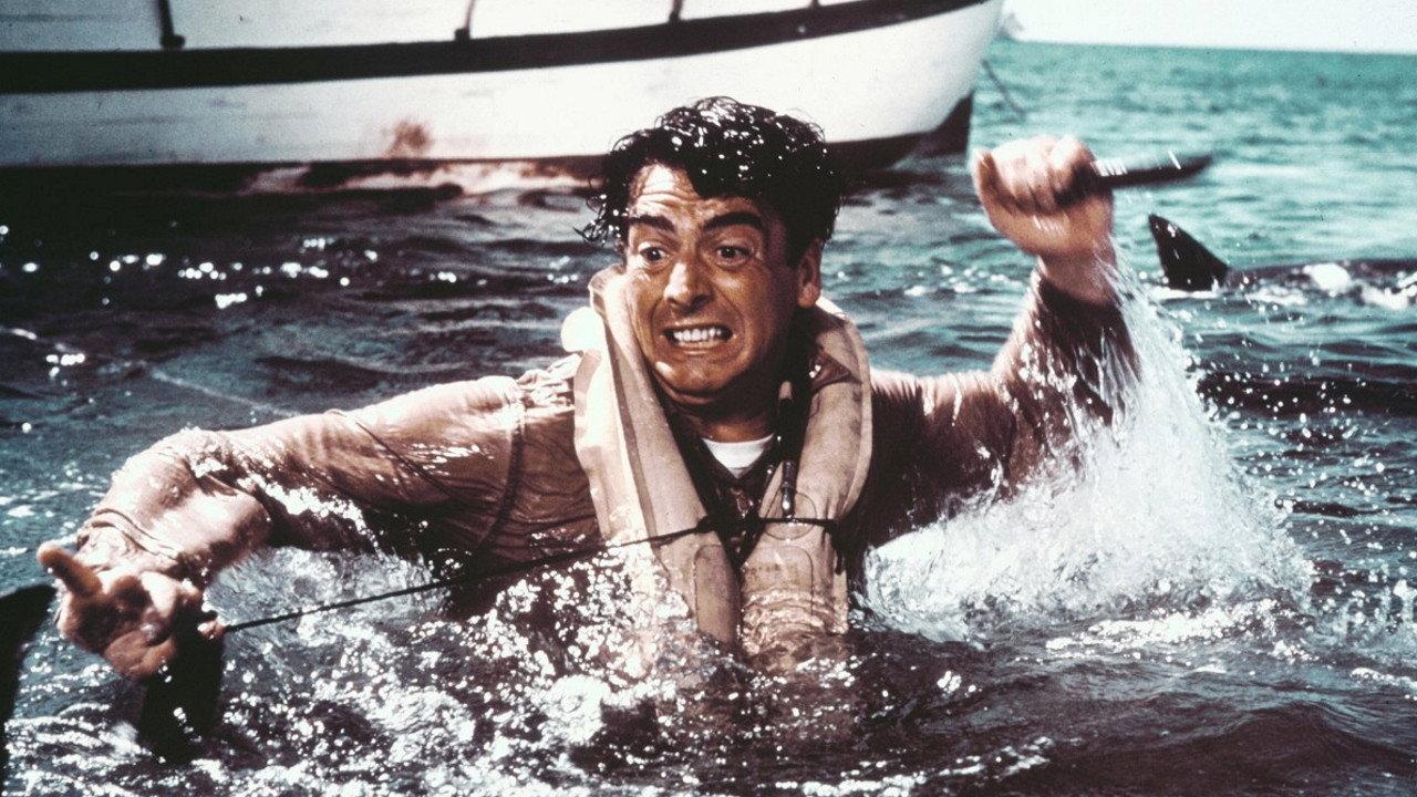 The Sharkfighters 1956 movie scene