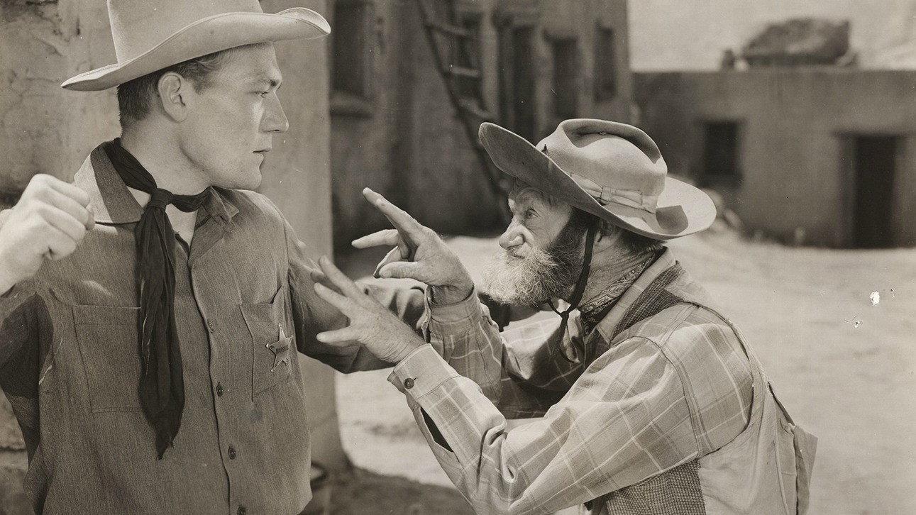 Outlaw Country 1949 movie scene