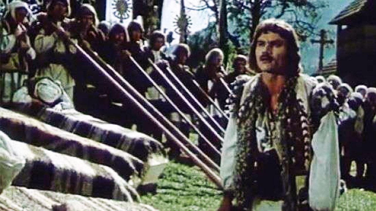 Oleksa Dovbush 1960 movie scene