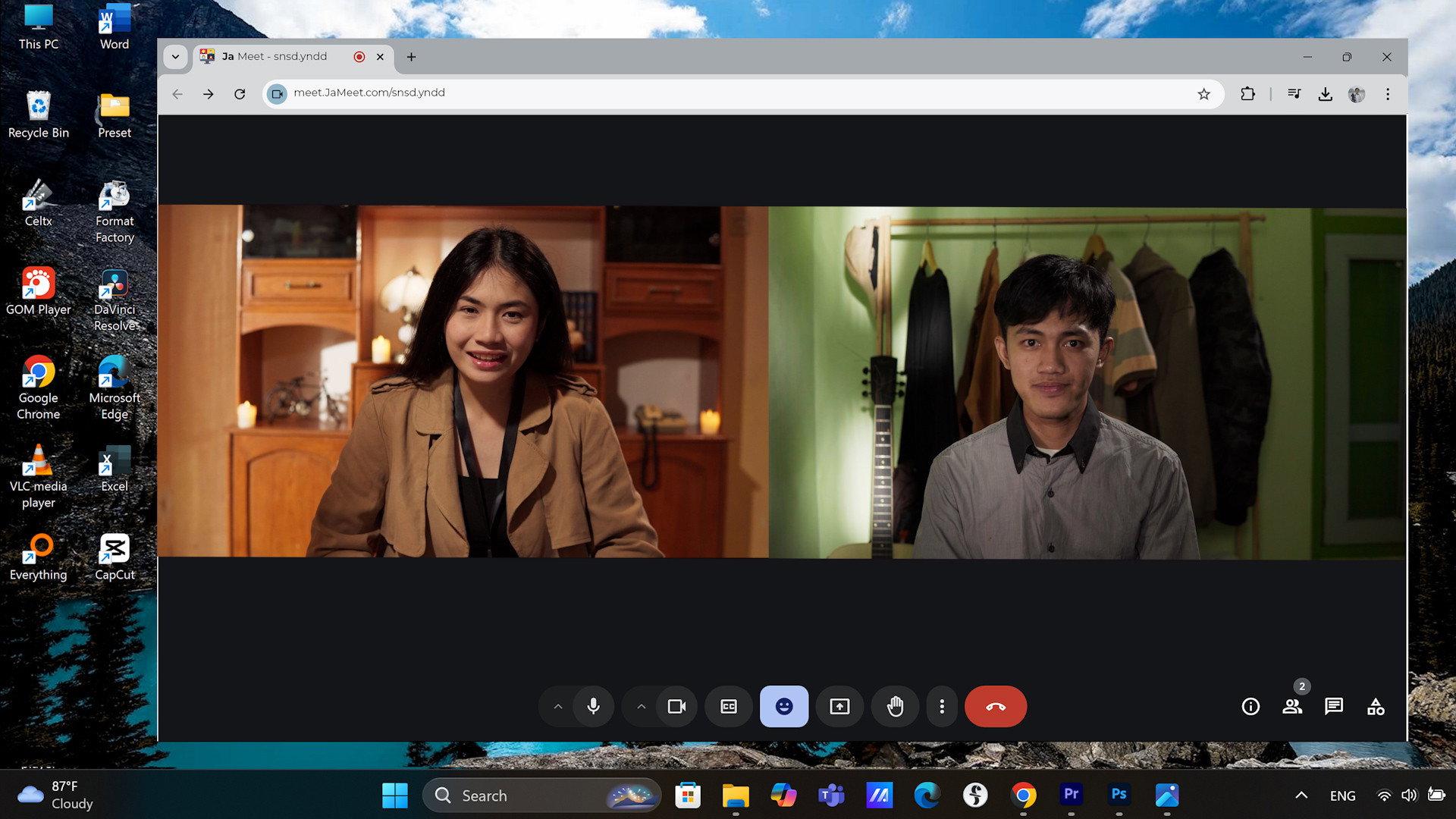 Revi Siterusah's Heart Voice 2025 movie scene