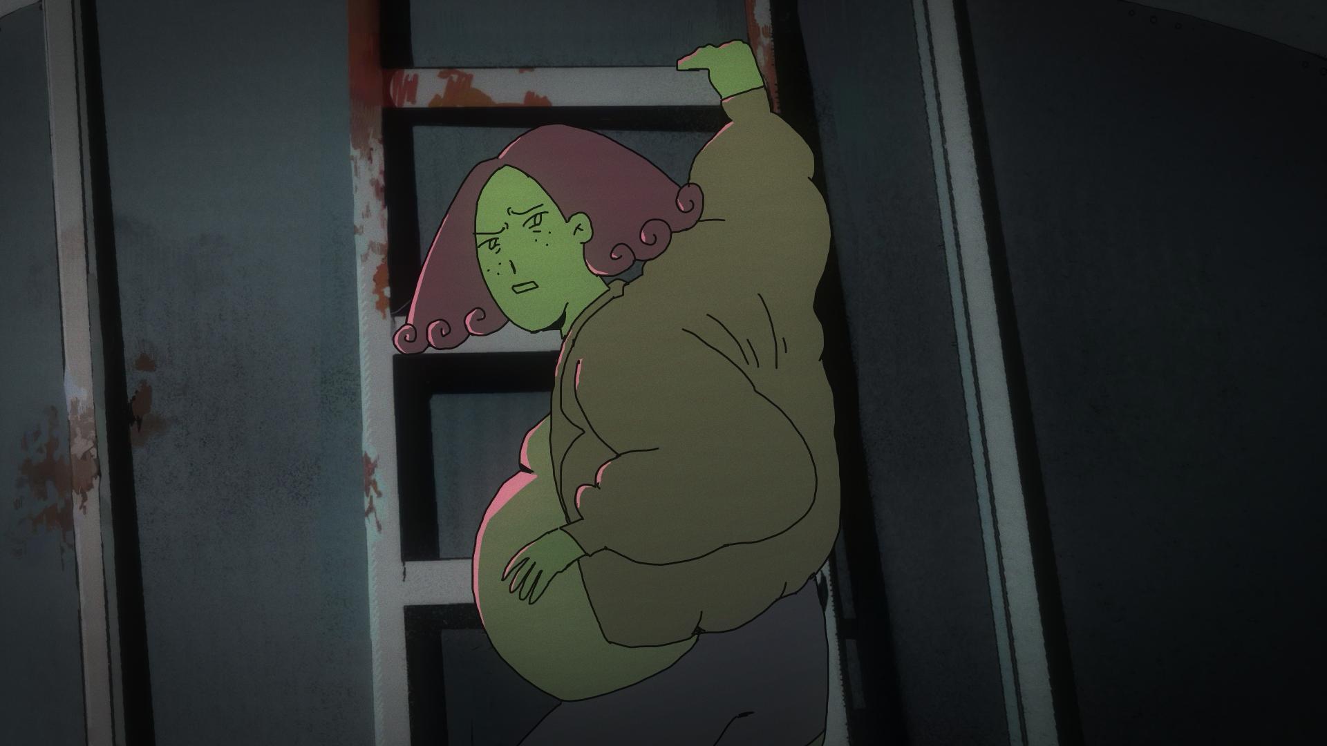 Fetus Monster 2024 movie scene