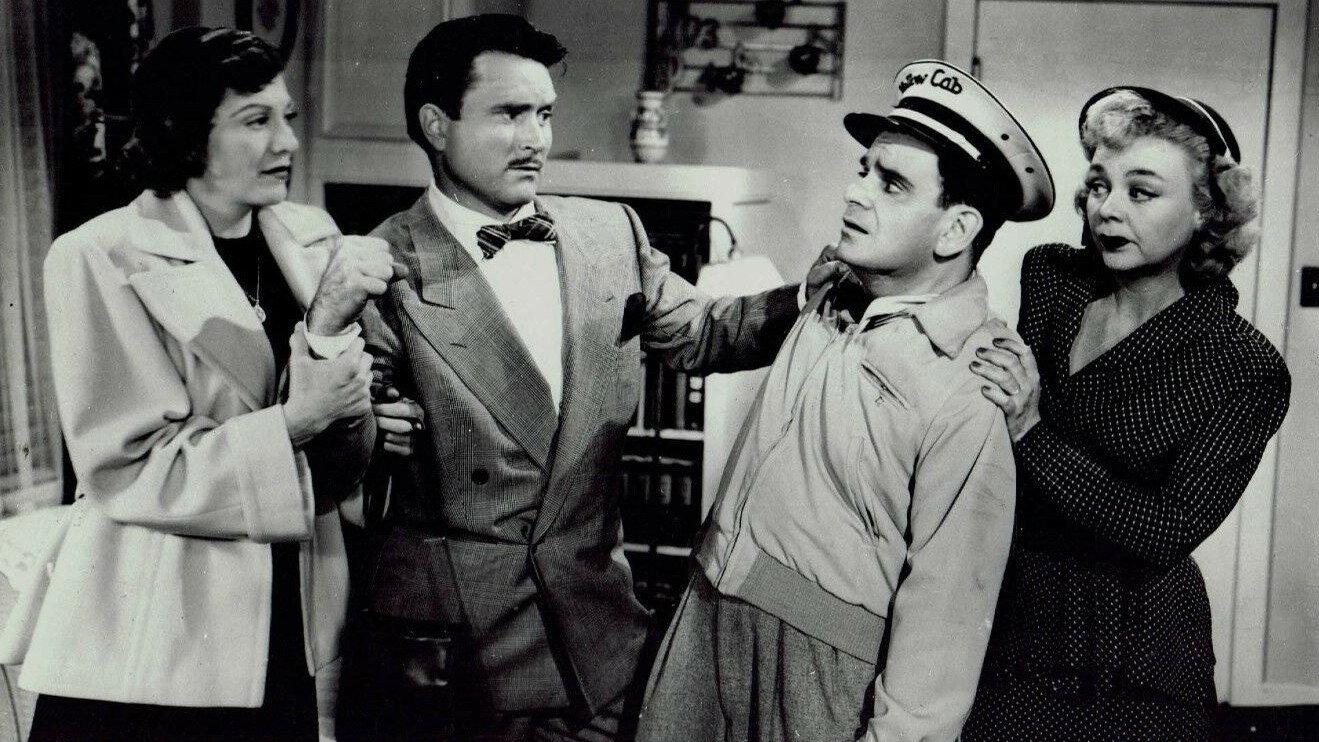 Stop That Cab 1951 movie scene