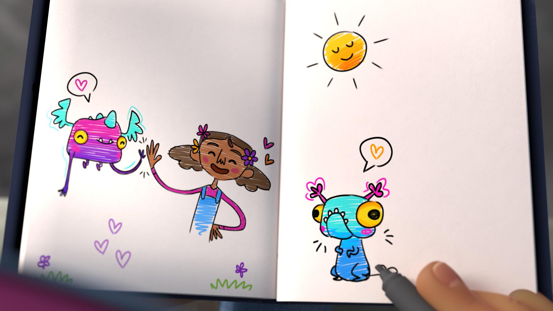 Drawn Out 2023 movie scene