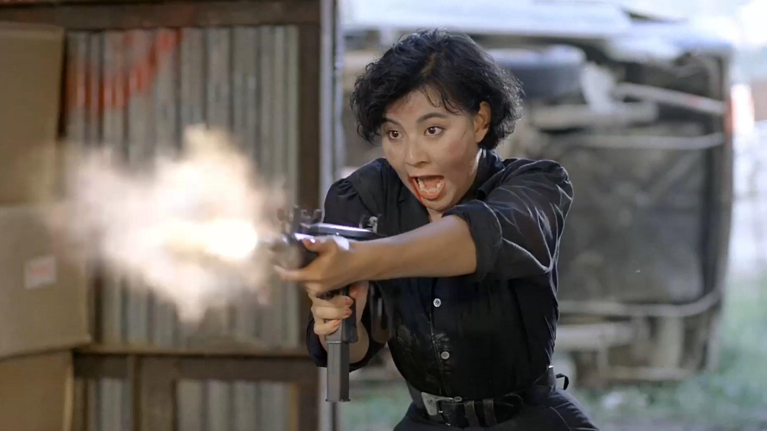 Widow Warriors 1990 movie scene