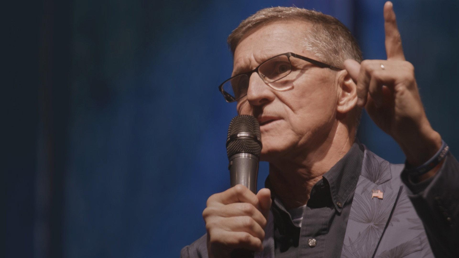 Michael Flynn's Holy War 2022 movie scene
