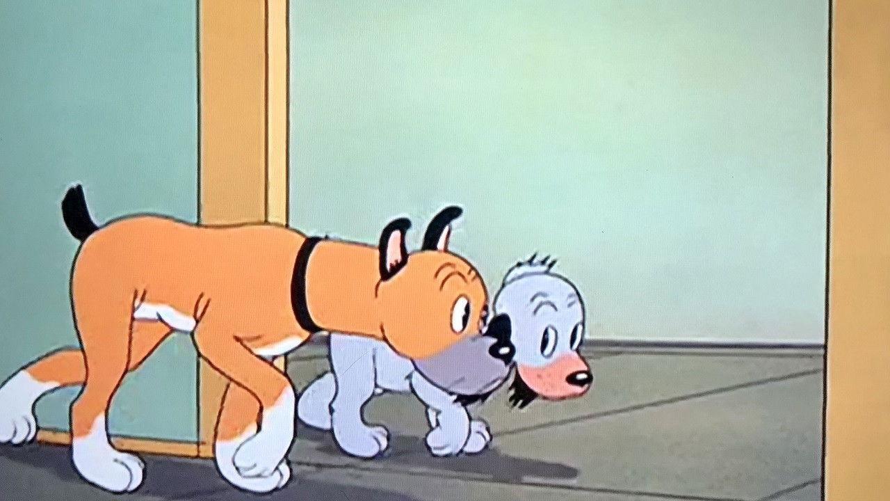 The Curious Puppy 1939 movie scene