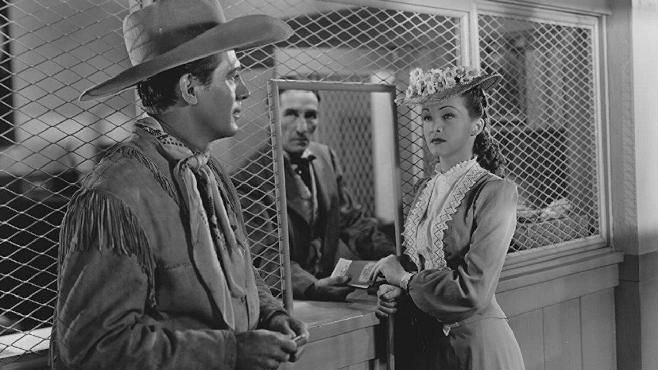 Wagon Wheels West 1943 movie scene
