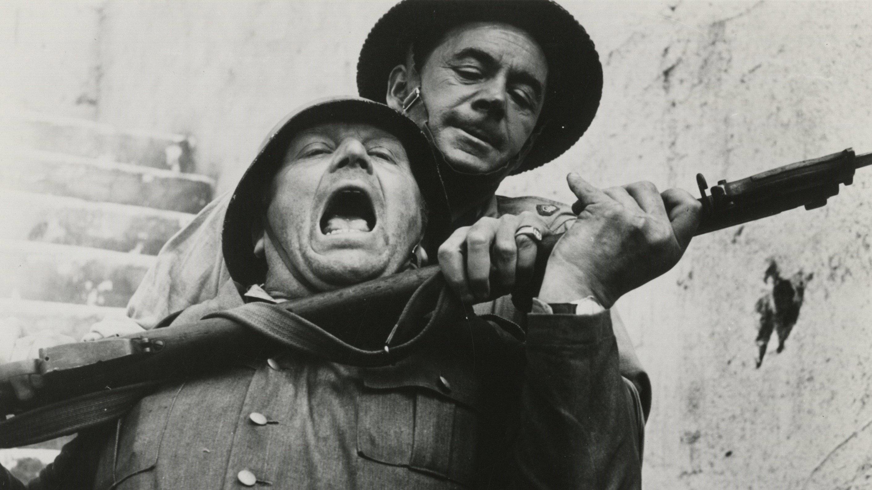 The Steel Bayonet 1958 movie scene