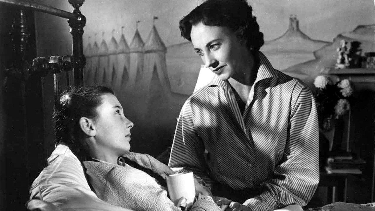 Trouble in the Glen 1954 movie scene