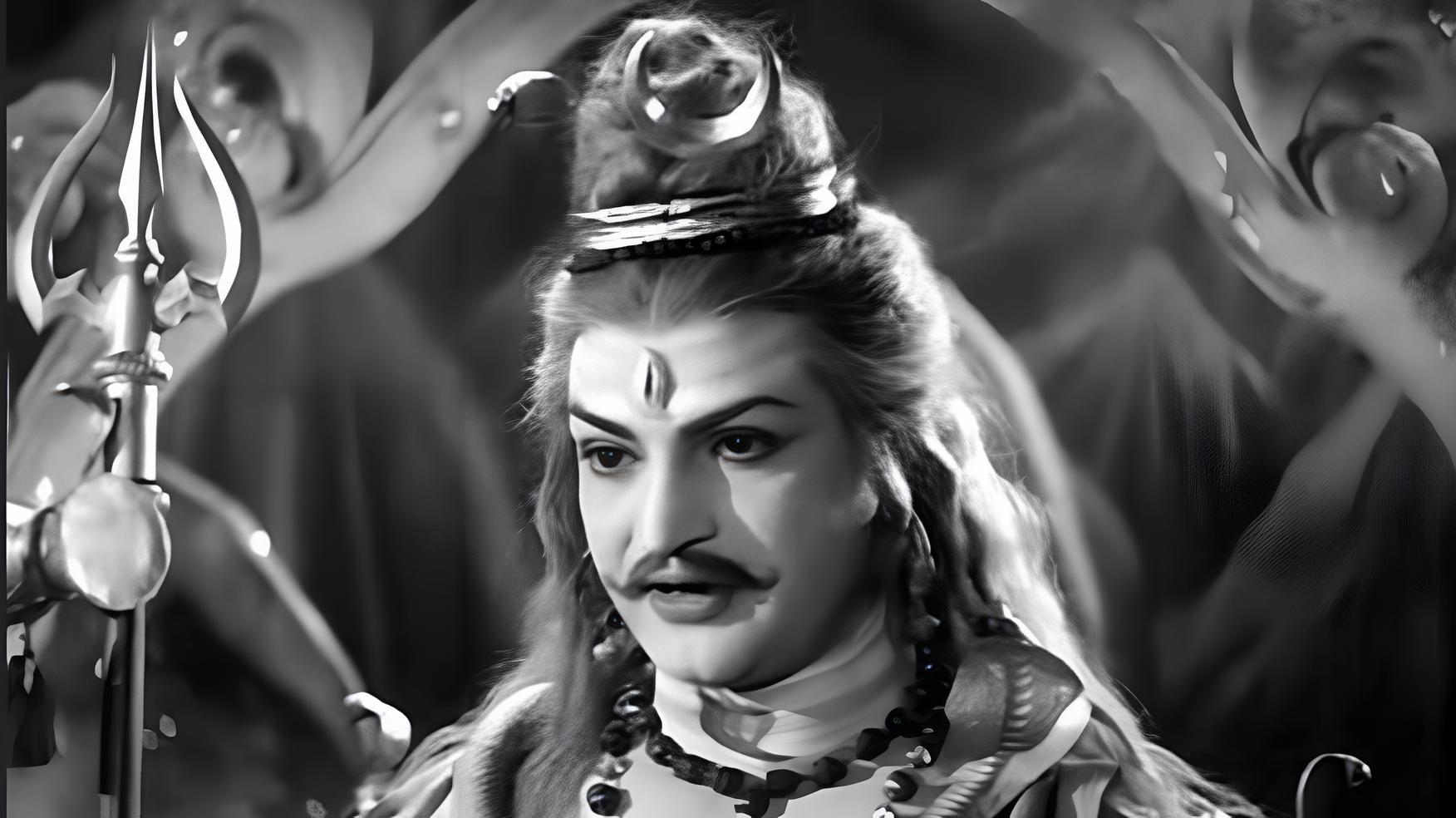 Dakshayagnam 1962 movie scene