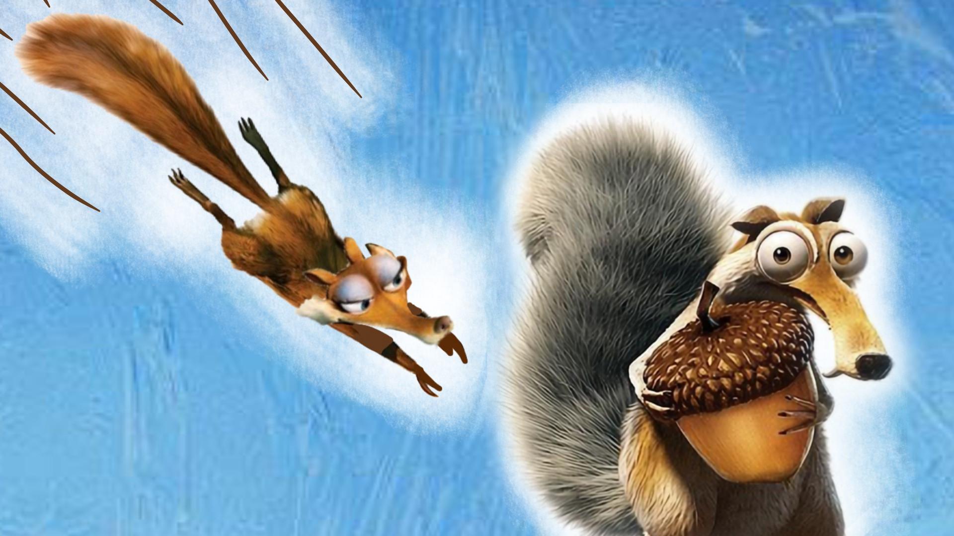 Scrat in Love 2009 movie scene
