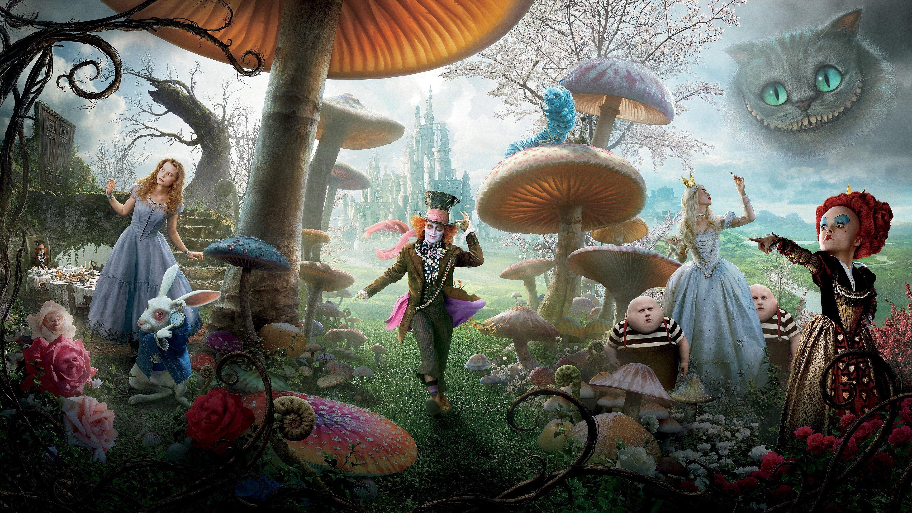 Alice in Wonderland 2010 movie scene