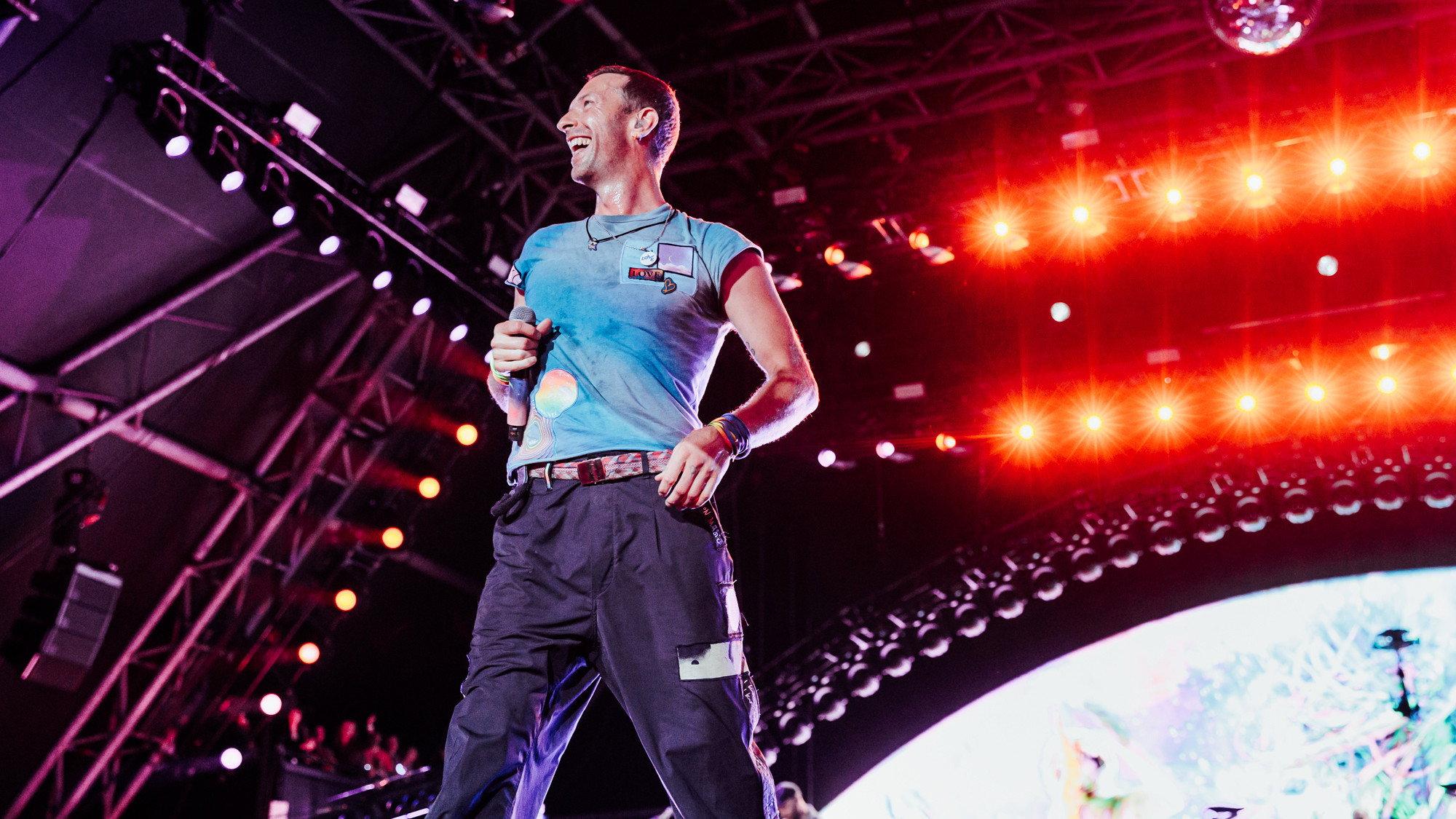 Coldplay - Live In London 2011 movie scene
