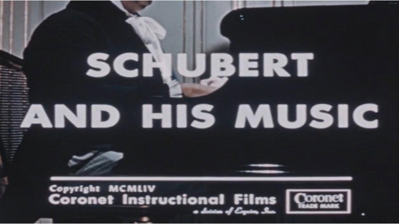 Schubert and His Music 1954 movie scene