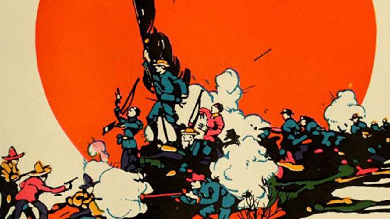 Behind the Lines 1916 movie scene