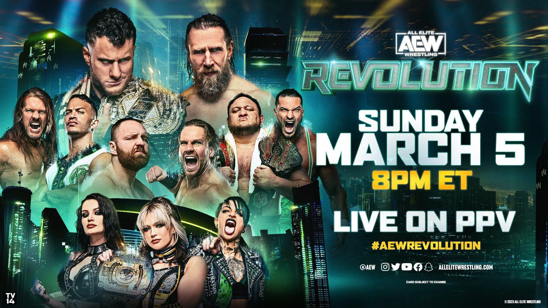 AEW Revolution 2023 2023 movie scene