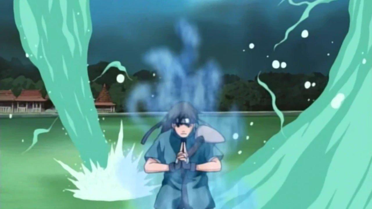 Naruto: The Lost Story - Mission: Protect the Waterfall Village! 2003 movie scene