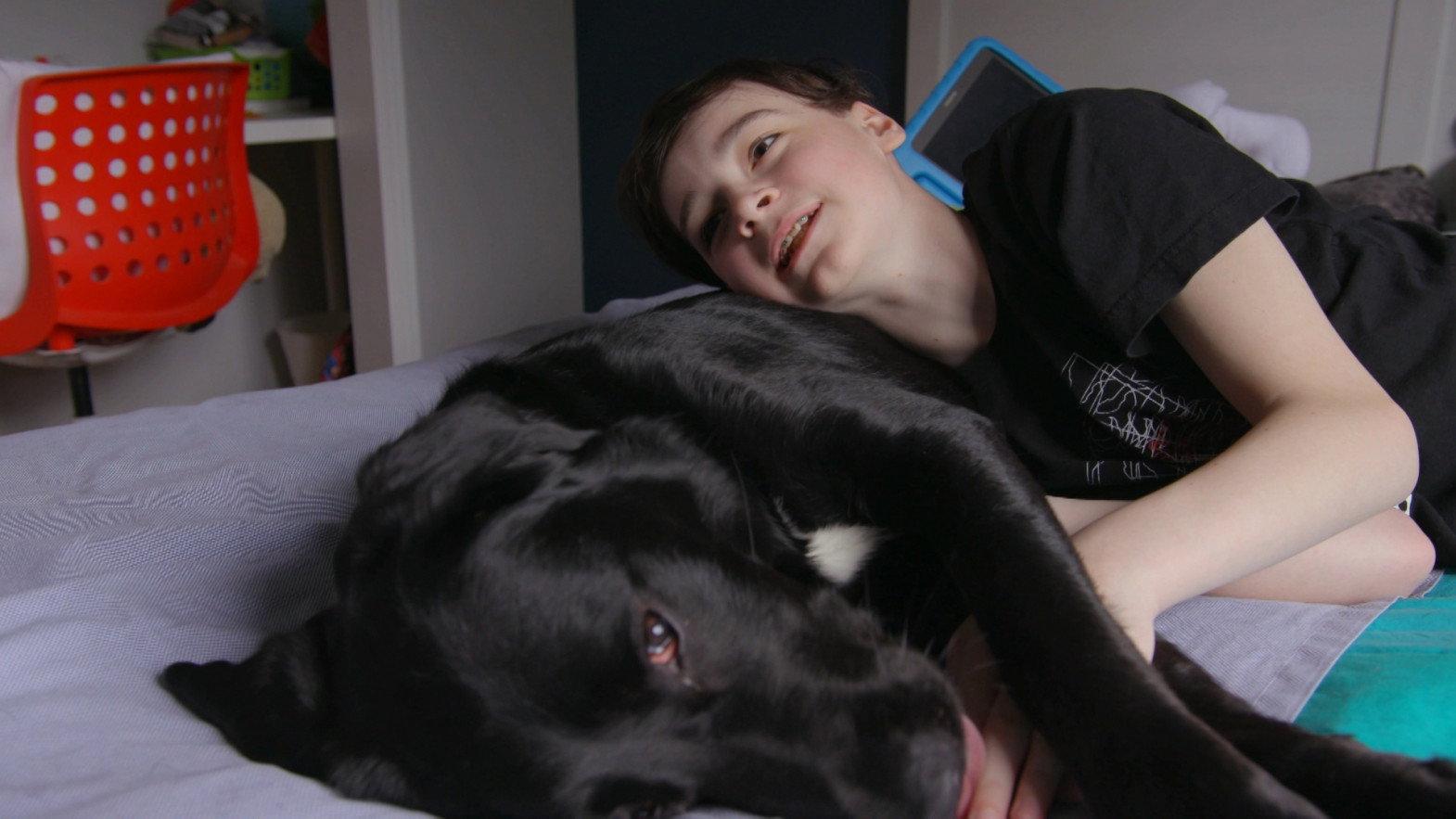 Moi et mon chien 2018 movie scene