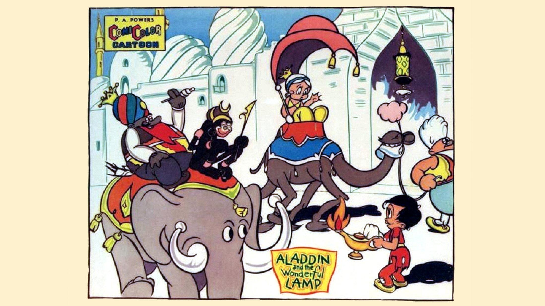 Aladdin and the Wonderful Lamp 1934 movie scene