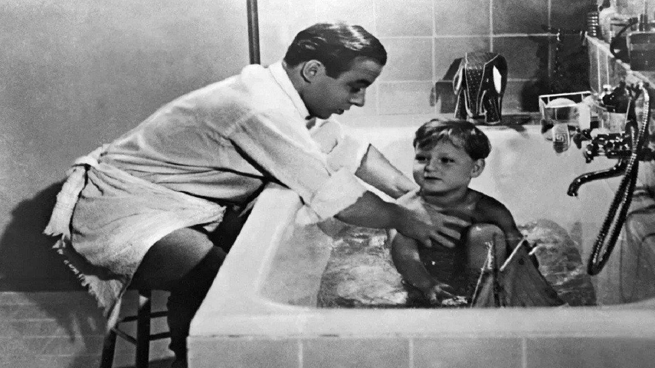 Hurra, ich bin Papa 1939 movie scene