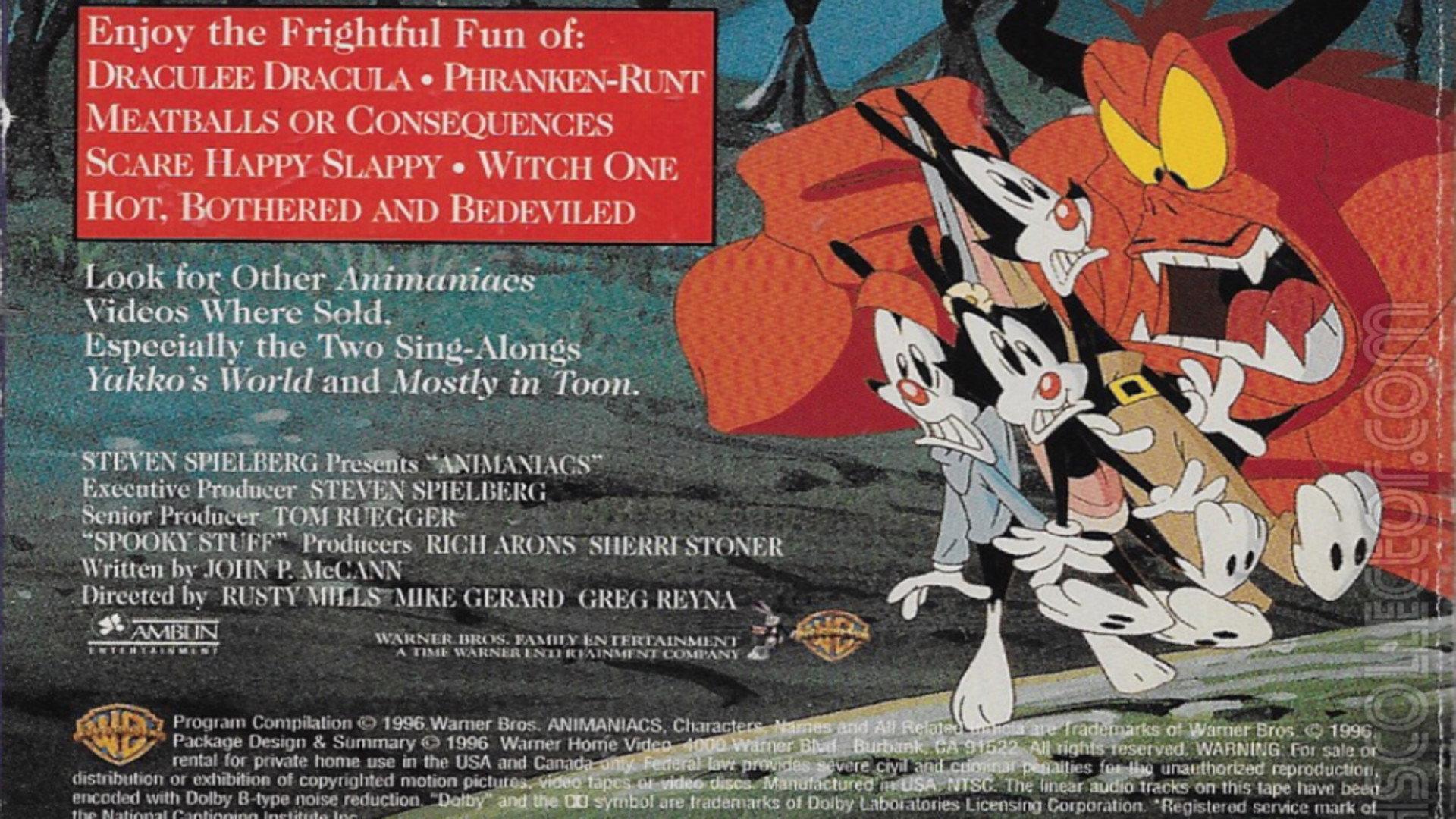Animaniacs: Spooky Stuff 1996 movie scene