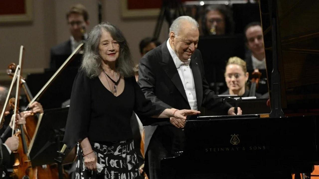 Vienna Philharmonic The Exclusive Subscription Concert Series - Zubin Mehta & Martha Argerich 2022 movie scene