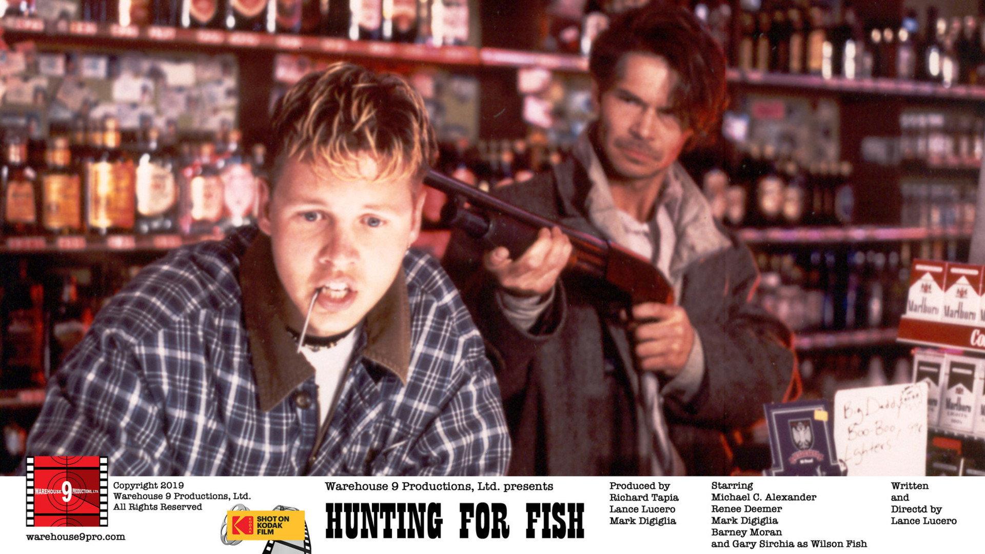 Hunting For Fish 2018 movie scene