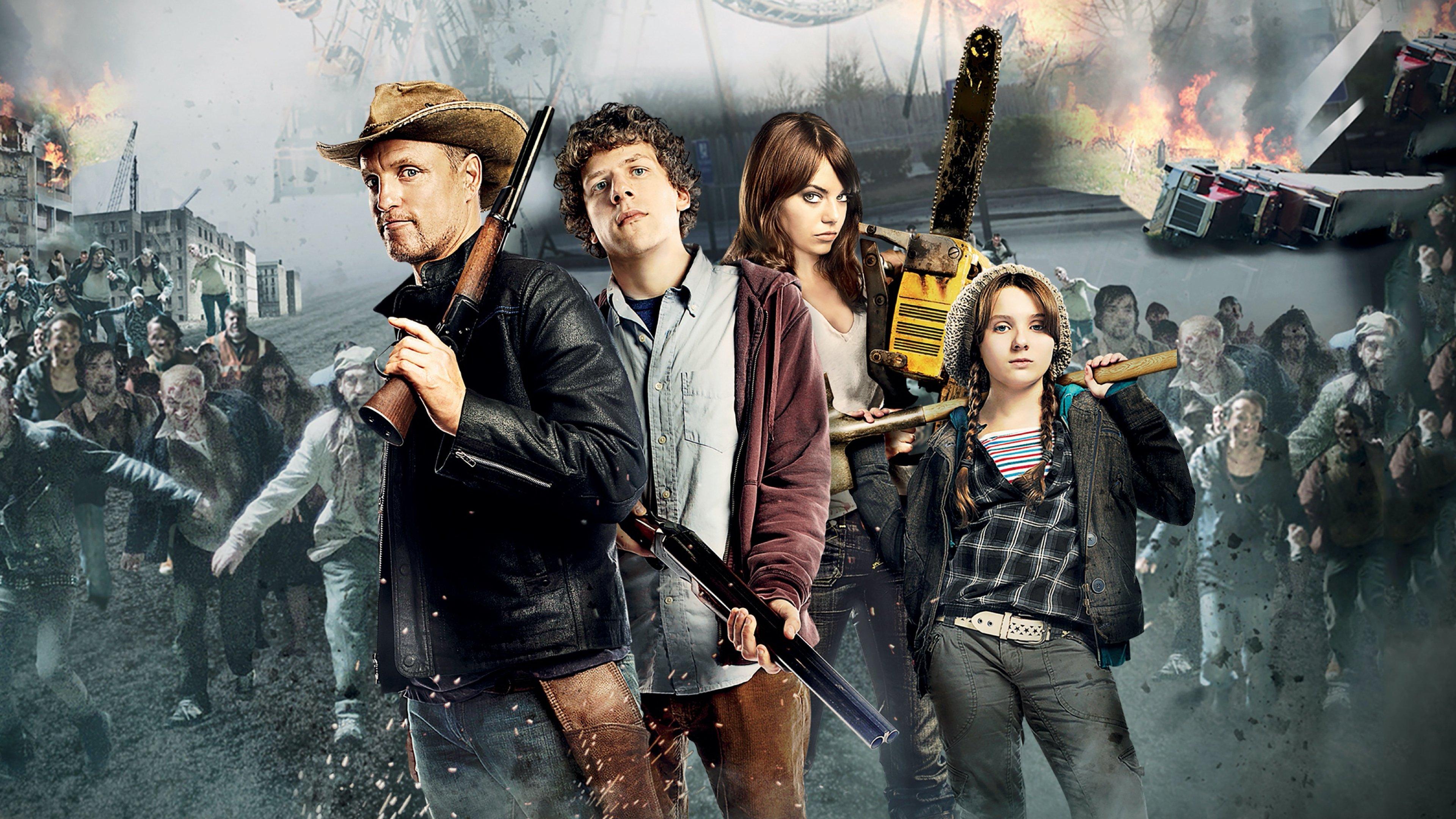 Zombieland 2009 movie scene