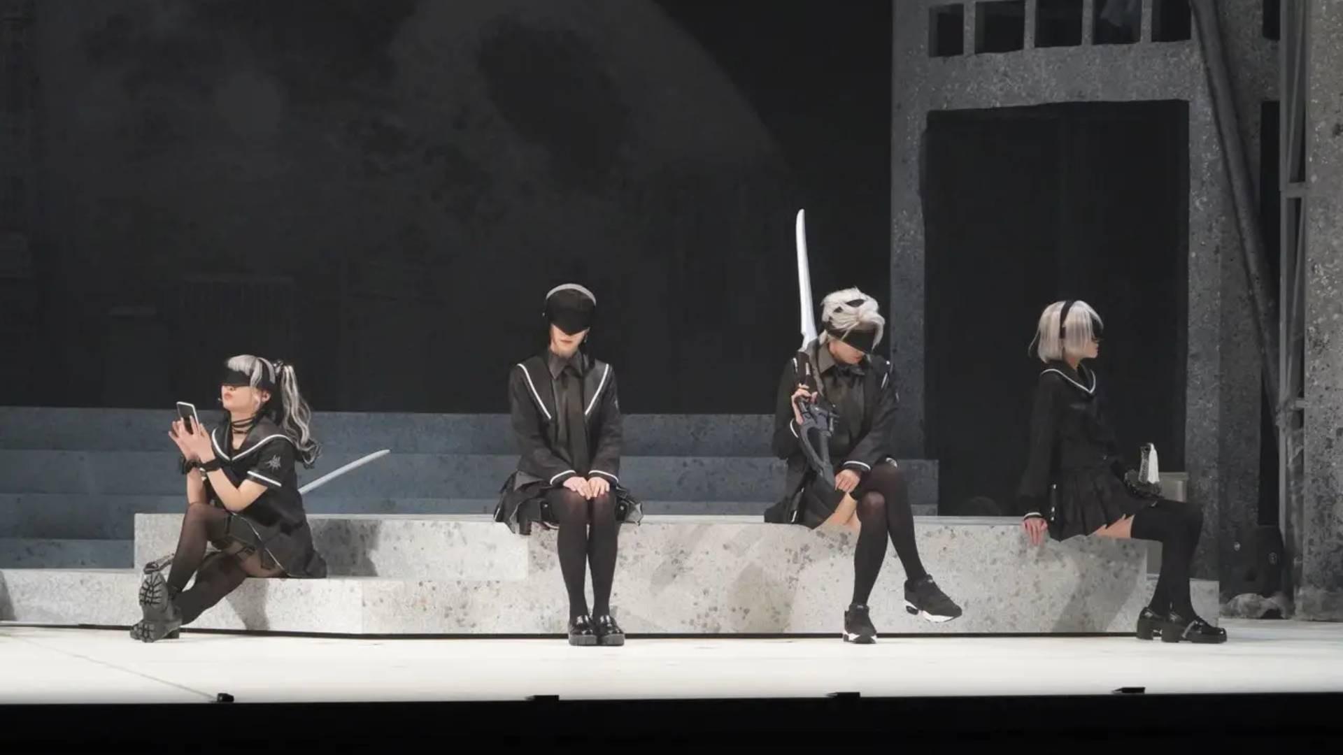 YoRHa Girls Ver1.1a 2020 movie scene