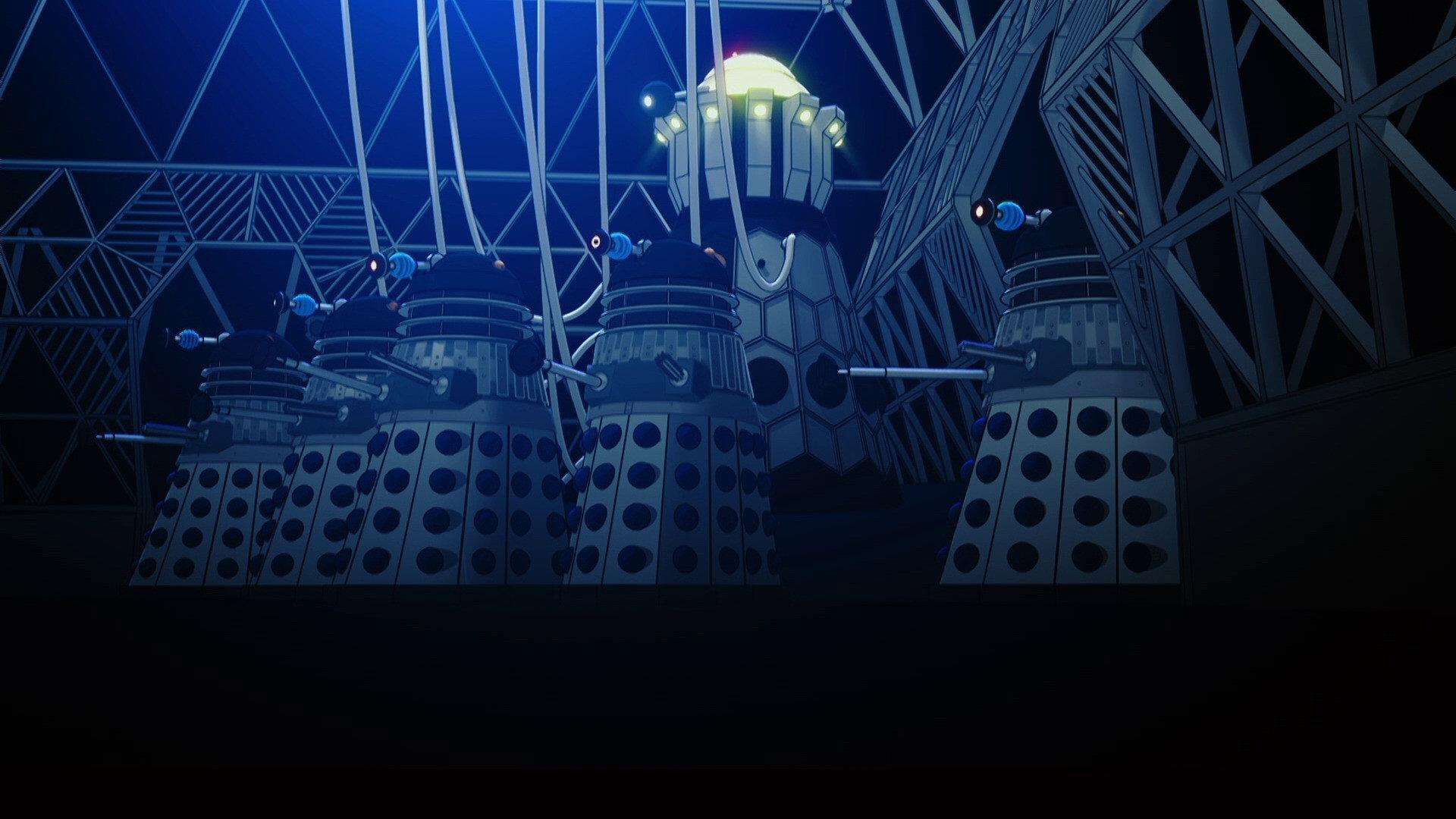Doctor Who: The Evil of the Daleks 2021 movie scene
