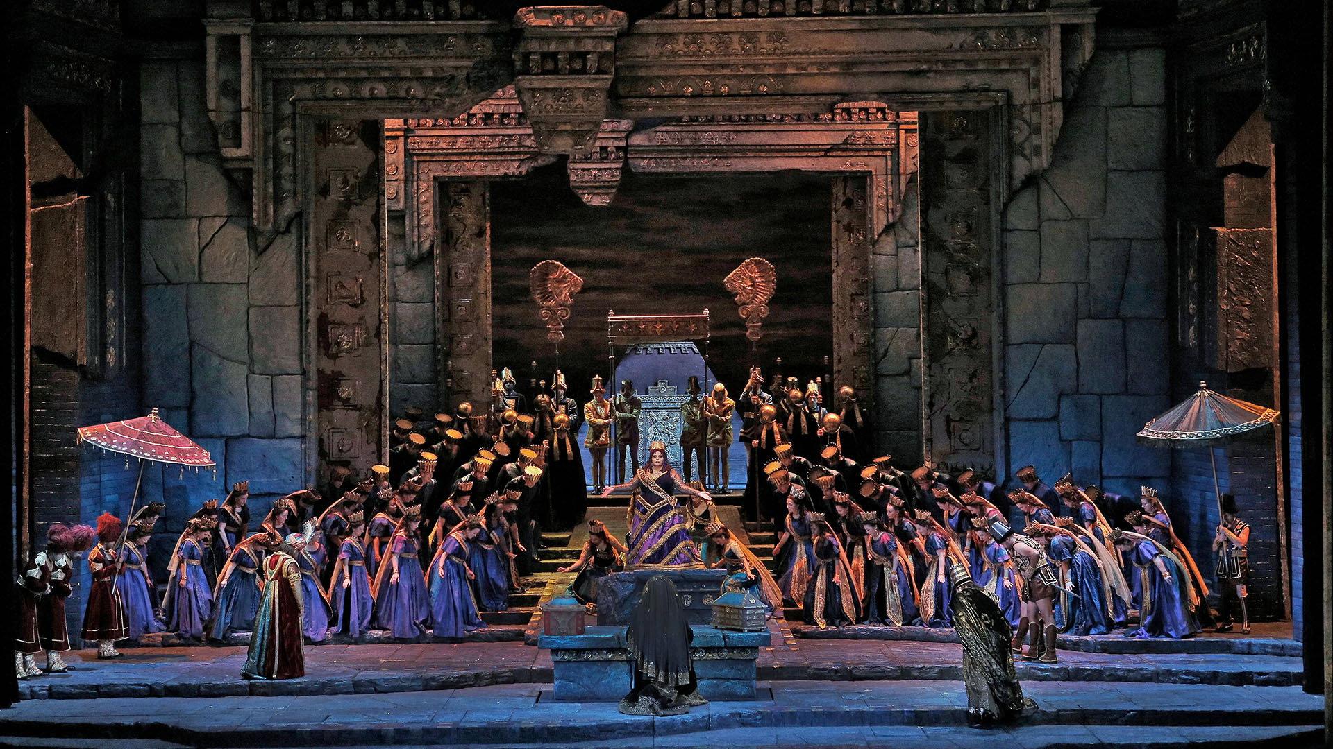 The Metropolitan Opera: Semiramide 2018 movie scene