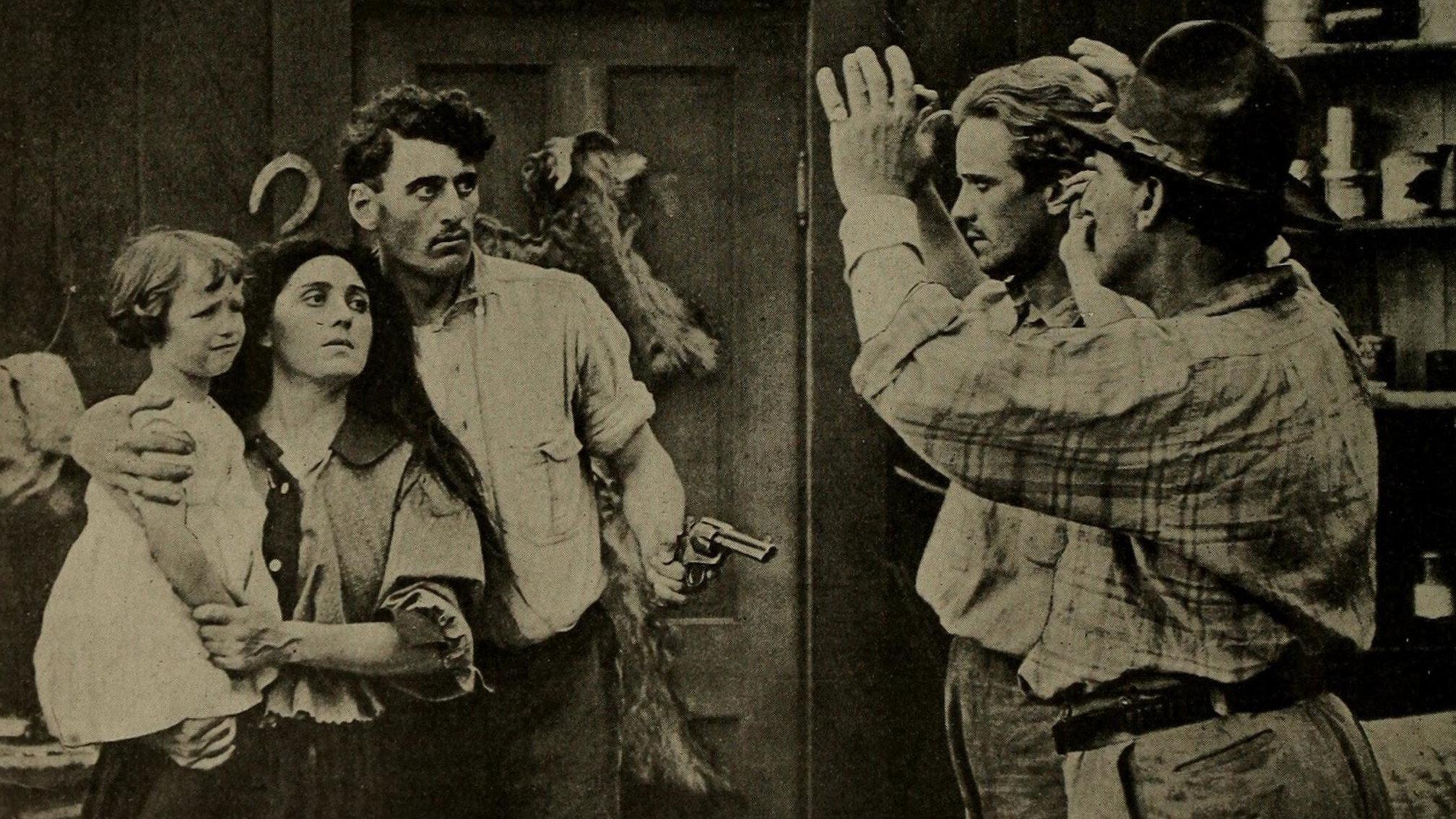 The Prospector 1912 movie scene