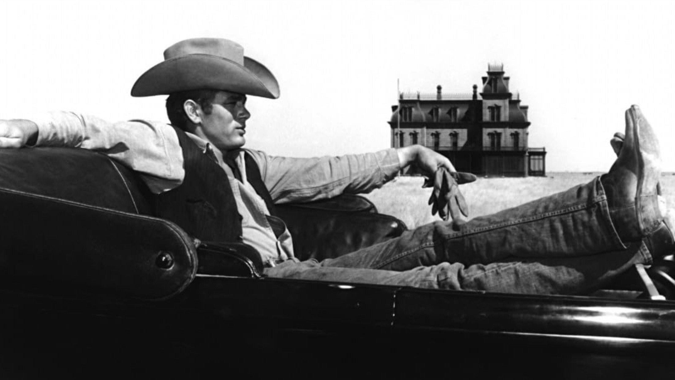 The James Dean Story 1957 movie scene