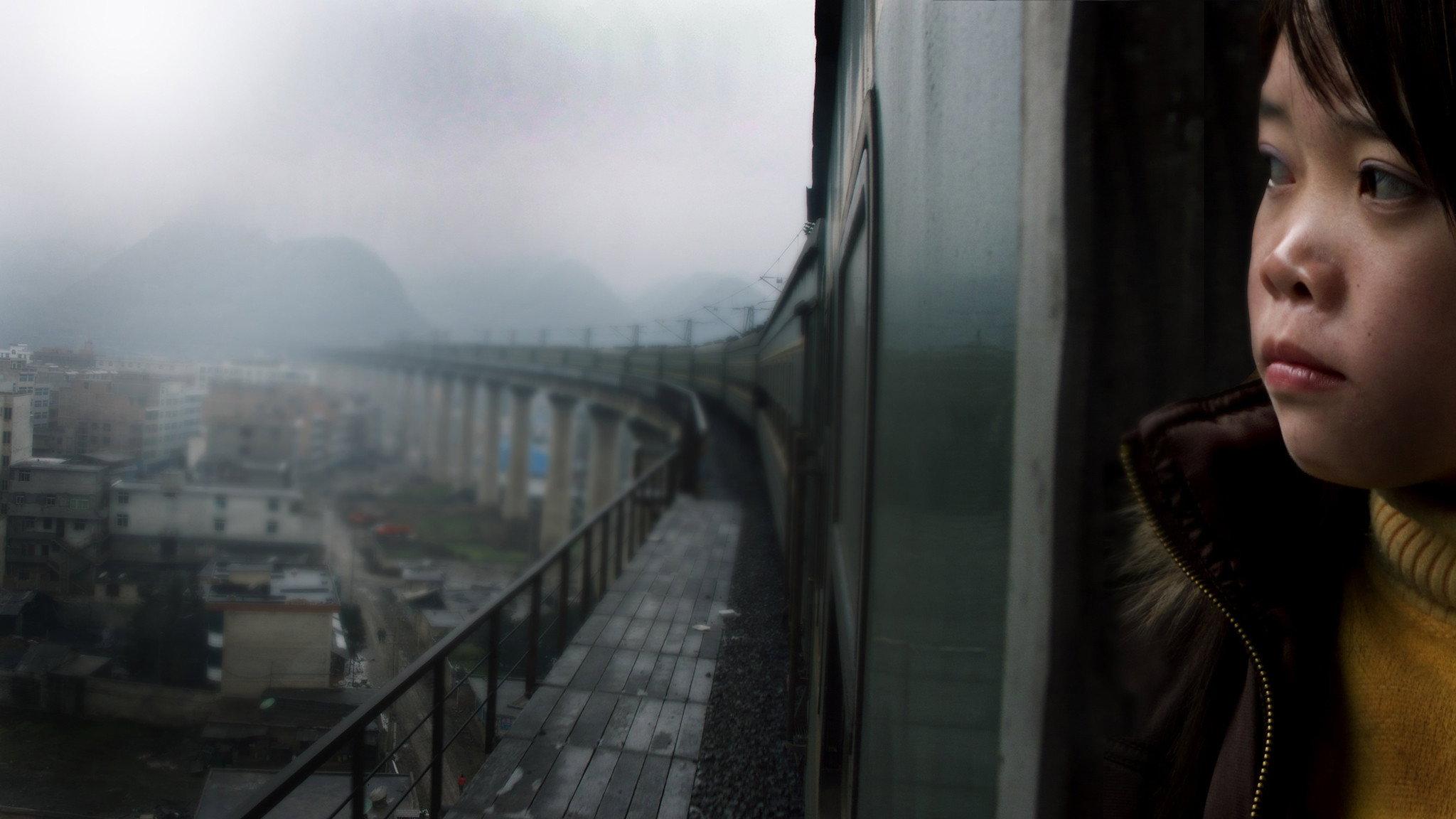 Last Train Home 2009 movie scene