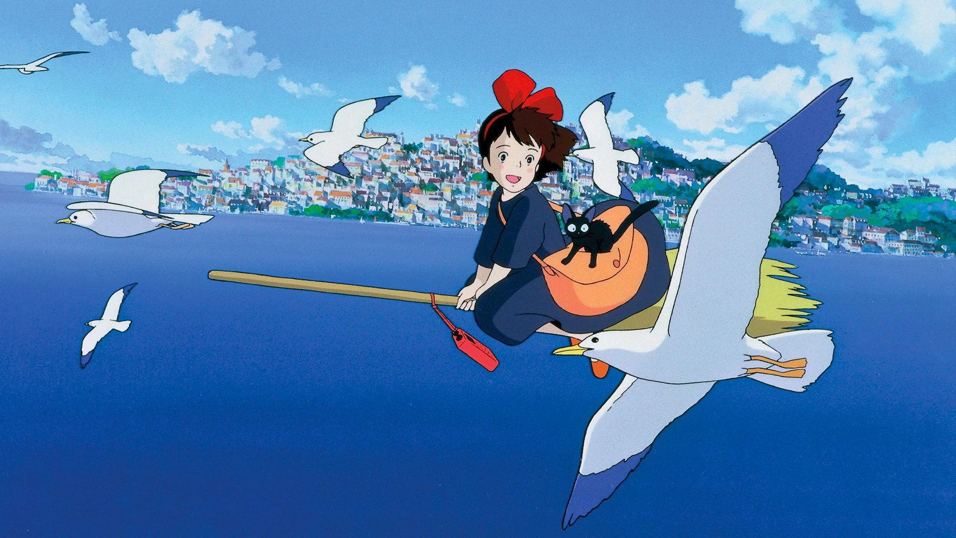 Kiki's Delivery Service 1989 movie scene