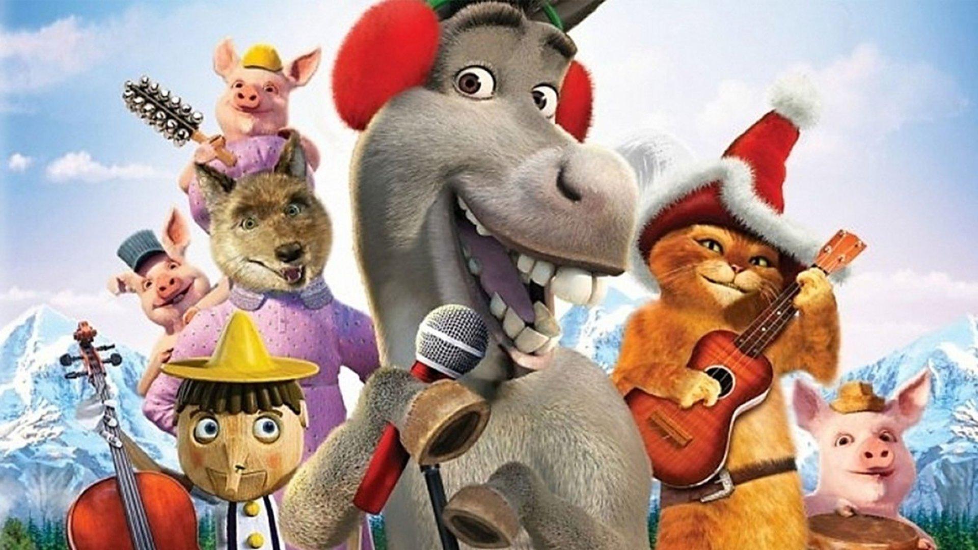 Donkey's Christmas Shrektacular 2010 movie scene