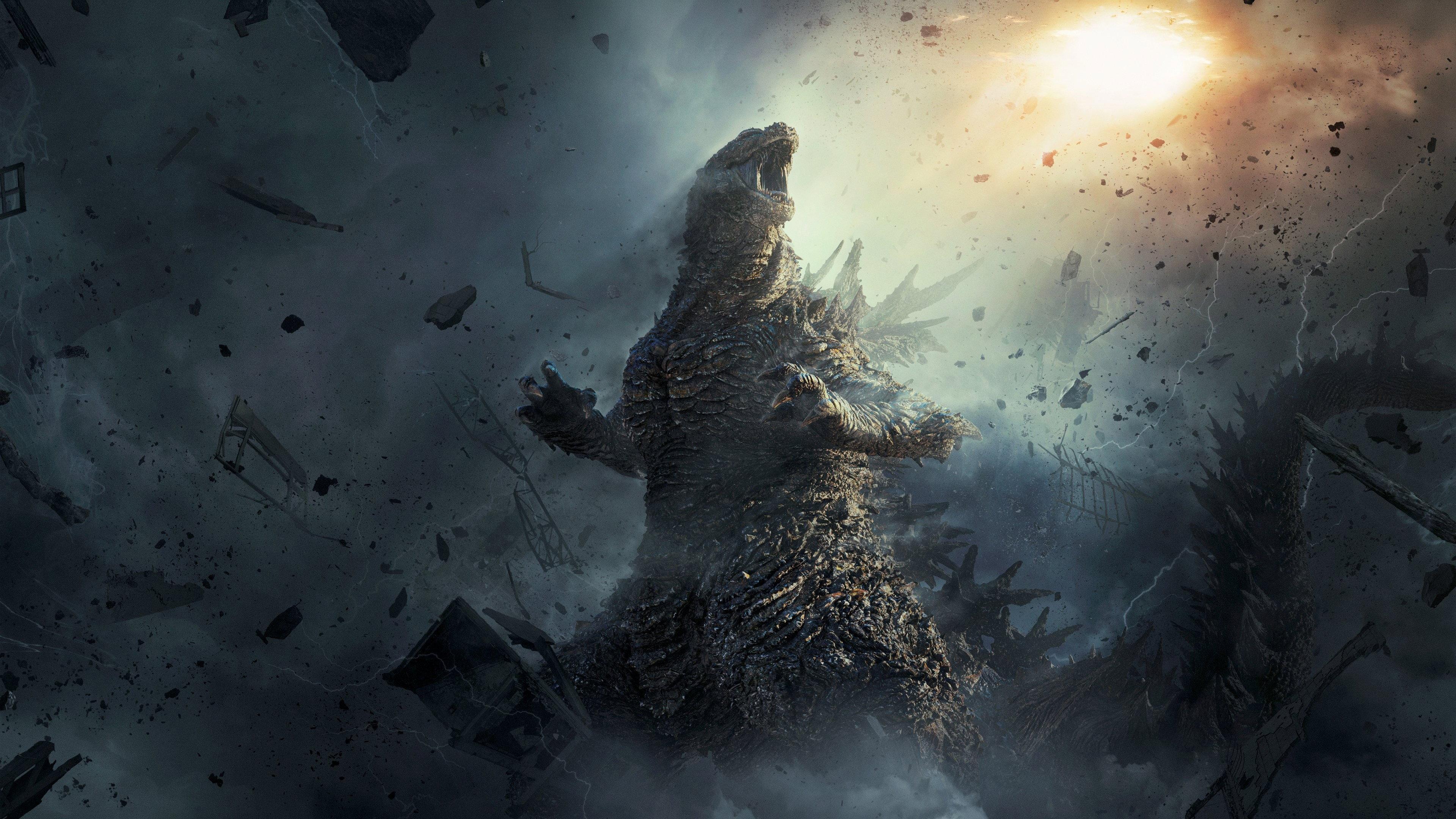 Godzilla Minus Zero 2026 movie scene