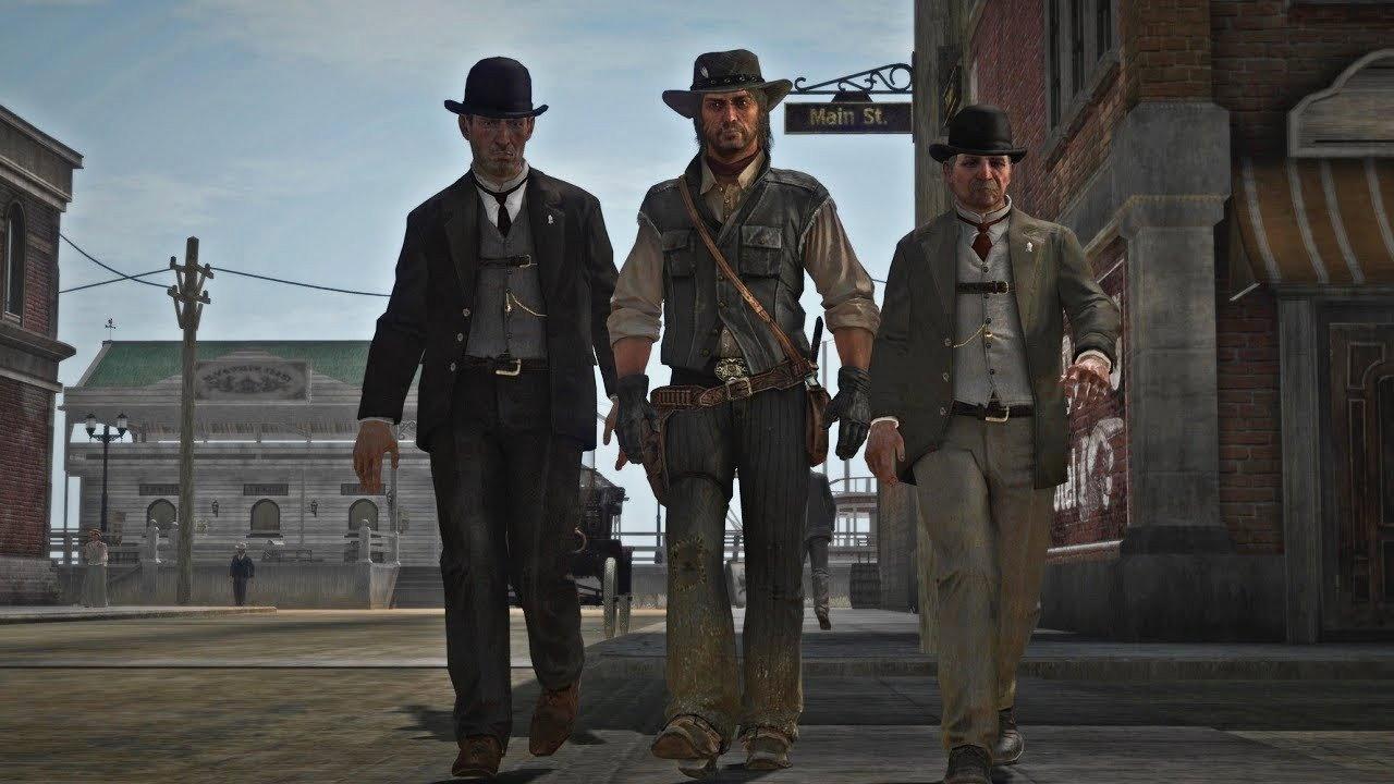 Red Dead Redemption: The Man from Blackwater 2010 movie scene